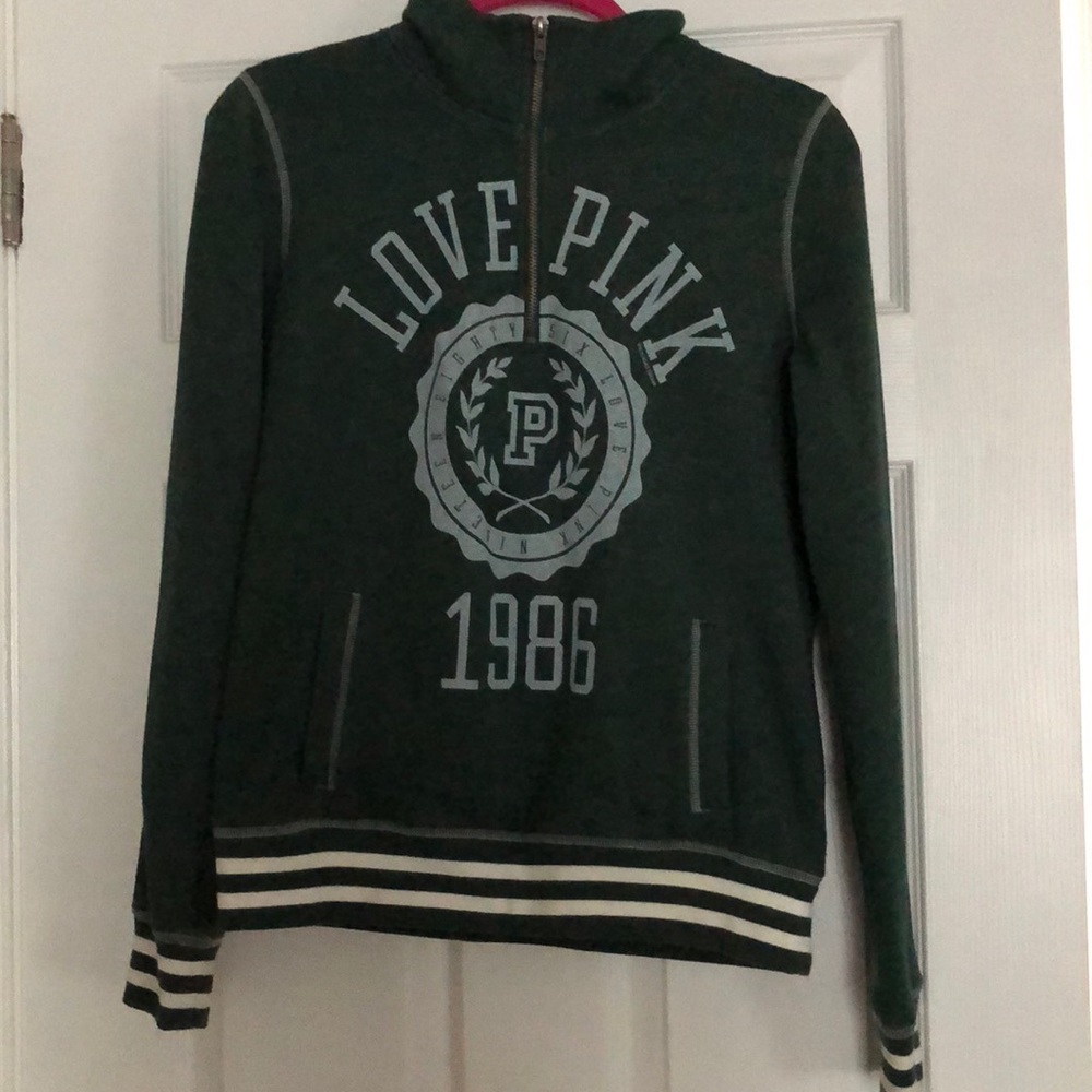 Victoria’s Secret pink sweatshirt